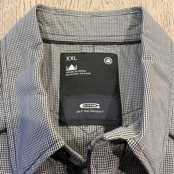 G-Star Raw Men’s Short Sleeve Casual Shirt - Picture 2 of 7
